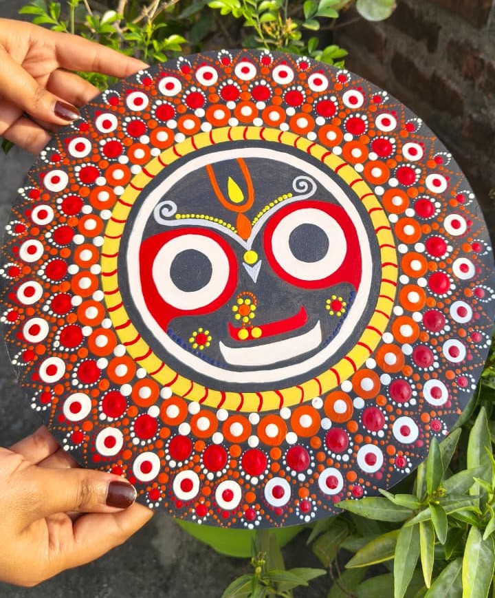 Jagannath ji Mandala art